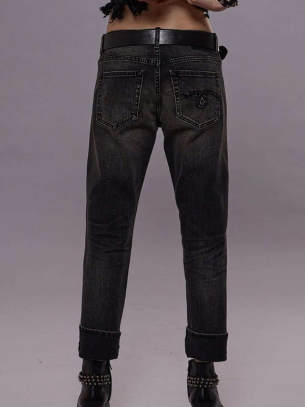 R13 "Kate Skinny" Distressed Jeans 28 - Picture 3 of 13